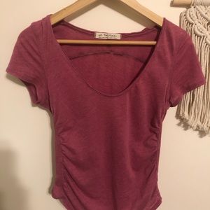 Free People Ruched Top